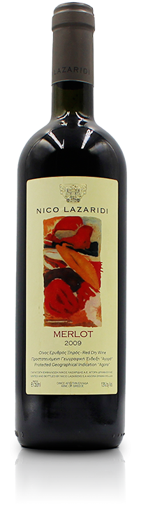 Εικόνα κρασιού Merlot Nico Lazaridi 2009